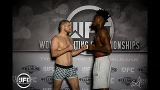 WFC 108|  Sean Hemphill Vs Michael McDonald June  29,2019 at The Fillmore New Orleans