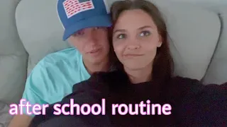 Realistic after school routine..