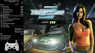 Need for Speed: Underground 2 - Career Any% Speedrun in 6:08:32 LL | 6:20:40 RTA