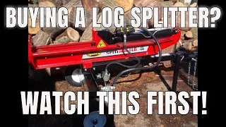 BUYING A HYDRAULIC LOG SPLITTER? - What You Need To Know