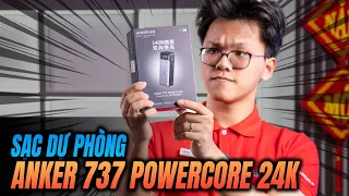 Trên Tay Và Đánh Giá Nhanh Pin Sạc Dự Phòng 24.000 mAh Anker 737 GaNPrime PowerCore 24K A1289