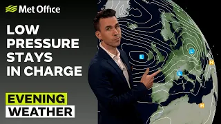 27/10/23 – Further rain and heavy showers – Evening Weather Forecast UK – Met Office Weather