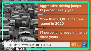 Road rage, aggressive driving in Florida on the rise