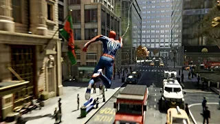 "Spider-Man PS4" | More Details on Web Swinging | Open-World Trailer Breakdown