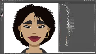 #characteranimator - How to apply parallax to multiple eyebrow sets