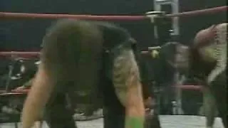 TNA Sabu vs Jeff Hardy vs Rhino vs Abyss (Monsters Ball) Part 1