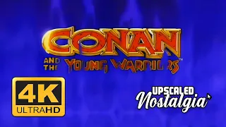 Conan And The Young Warriors (1994) Opening & Closing Themes | Remastered 4K Ultra HD Upscale