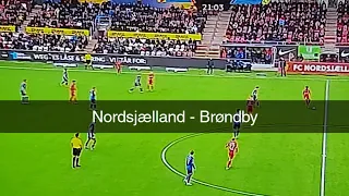 Fc Nordsjælland - Brøndby If 🇩🇰 10-04-2023 2-0 goal