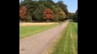 Cyclists hits 41mph downhill