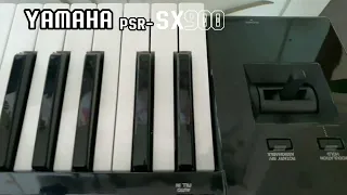 YAMAHA PSR SX900 Được dán keo bóng láng cực đẹp.