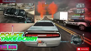 NFS The Run Challenge Series Police Take down 002 (Need for Speed)