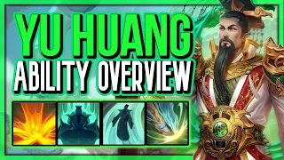 YU HUANG ABILITY OVERVIEW! THE JADE EMPEROR ENTERS SMITE - 9.4