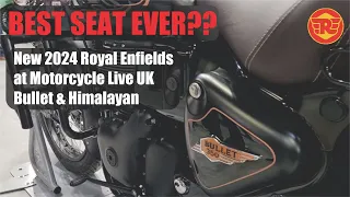 The New 2024 Royal Enfield Bullet & Himalayan at the UK Motorcycle Live Show 2023