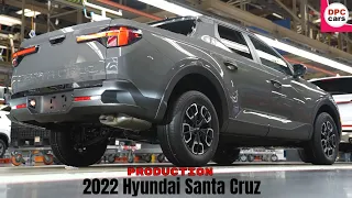 New 2022 Hyundai Santa Cruz Production in Alabama USA