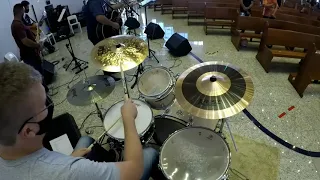 Com. Shalom - Glória (Drum Cam) Gustavo Probst