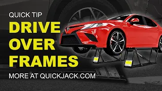 Is it Safe to Drive Over My QuickJack Frames?