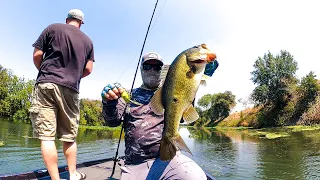 Backwater Exploring On The South Delta! Tidal Fishery Tricks!