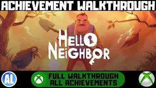 Hello Neighbor #Xbox Achievement Walkthrough