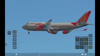 Air India B747 takeoff