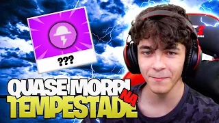 SUETAM SE ASSUSTA COM TEMPESTADE NO FORTNITE KKKKK