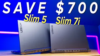 WHY the Slim 5 is Much BETTER! Lenovo Legion Slim 5 Vs Slim 7i