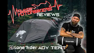 Motorbike Camping with Lone Rider's ADV Tent - “The perfect biking tent!”