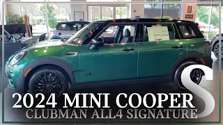 NEW 2024 MINI COOPER S CLUBMAN ALL4 SIGNATURE | Schaumburg, IL. | Patrick MINI