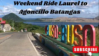Laurel to Agoncillo Batangas Philippines | Weekend Ride | Enjoy the views with Gala Mood Tv
