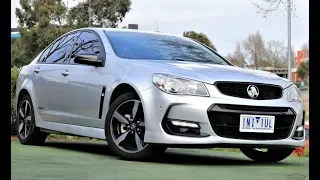 B10169 - 2016 Holden Commodore SV6 Black VF Series II Auto Walkaround Video