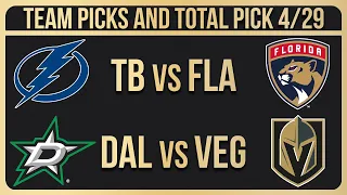 NHL Picks & Predictions Today 4/29/24 | NHL Picks Today 4/29/24 | Best NHL Bets