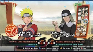 Naruto Uzumaki VS Hokage ke-3 Hiruzen Sarutobi | Naruto Shippuden Ultimate Ninja Storm 4