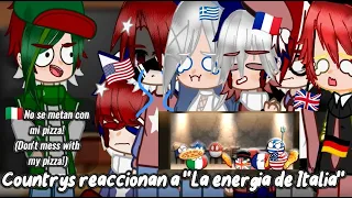 Countrys reaccionan a "La energía de Italia"