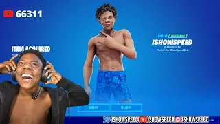 I Created iShowSpeed His Own Fortnite Skin!