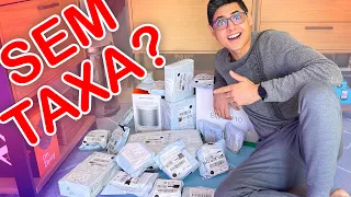 SUPER RECEBIDOS DA CHINA! MUITA COISA TOP E SEM TAXA DOS CORREIOS? Unboxing