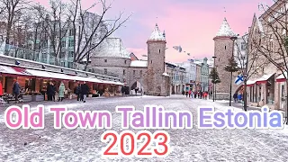 Christmas market, Old Town Tallinn Estonia 2023