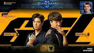 ДЕМБЕЛЬ В ПЛЕЙ-ОФФ: GSL 2020 Season 2 CodeS Ro8 - DongRaeGu vs INnoVation - Корейский StarCraft II