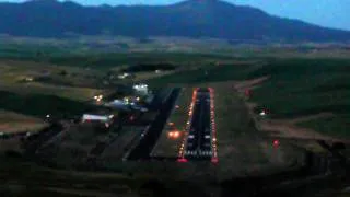 Landing at Pullman Moscow airport