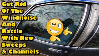 How To Replace Window Sweeps & Glass Run Channel 1977-1990 Chevrolet Caprice - Box Chevy Impala