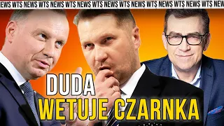 Komendant STRZELA z granatnika a Duda WETUJE Czarnka a