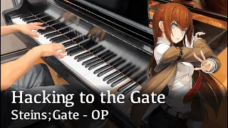 Hacking to the Gate - Steins;Gate OP (piano)