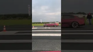 Ferrari 488 GTB vs BMW M5 competiton