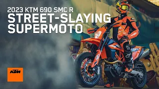 2023 KTM 690 SMC R – Street-slaying supermoto royalty! | KTM