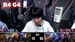 BLG vs TES - Game 4 | Round 4 LPL Summer 2023 Playoffs | Bilibili Gaming vs Top Esports G4 full