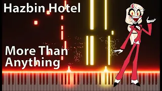 More Than Anything- Hazbin Hotel- Piano Tutorial (Advanced)