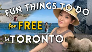 5 FUN THINGS to do for FREE in Toronto in the SUMMER 😎 🏖 Living in Canada