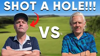 Can Tubes (16HCP) Beat Jimmy Bullard (SCRATCH) With A Shot A Hole?? | El Saler Golf Club 🇪🇸