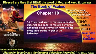 19 | PSALM KJV  | Audio and Text | by Alexander Scourby | God is Love and Truth.
