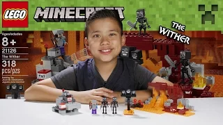 LEGO MINECRAFT - Set 21126 THE WITHER - Unboxing, Review, Time-Lapse Build