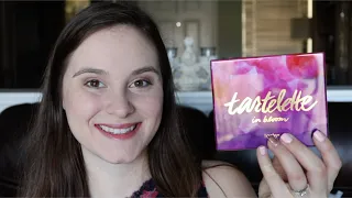 Tarte Tartelette in Bloom Eyeshadow Palette | Swatches & Everyday Neutral Eye Look