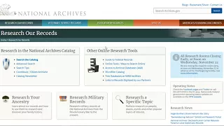 Part 1 - Introduction to the National Archives